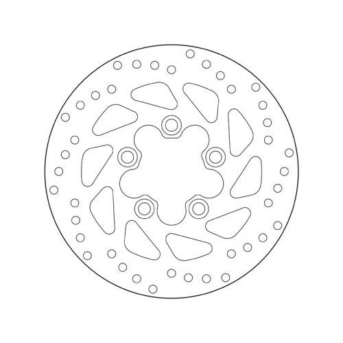 68.B407.31 SERIE ORO DISCO FRENI FISSO  | BREMBO 68B40731