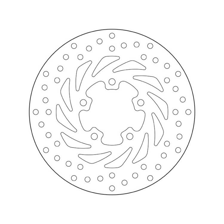 68.B407.32 SERIE ORO DISCO FRENI FISSO  | BREMBO 68B40732