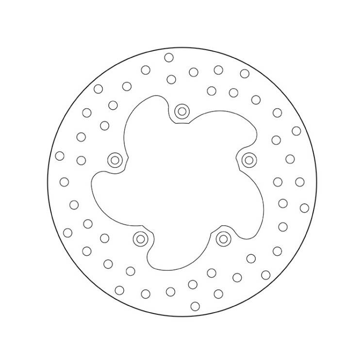 68.B407.36 SERIE ORO DISCO FRENI FISSO  | BREMBO 68B40736