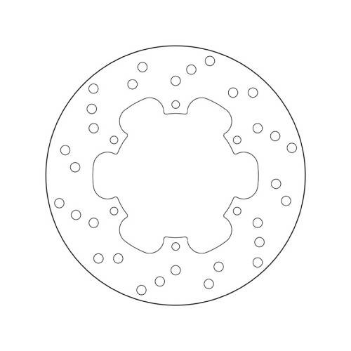 68.B407.38 SERIE ORO DISCO FRENI FISSO  | BREMBO 68B40738