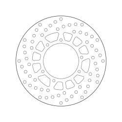 68.B407.42 SERIE ORO DISCO FRENI FISSO  | BREMBO 68B40742