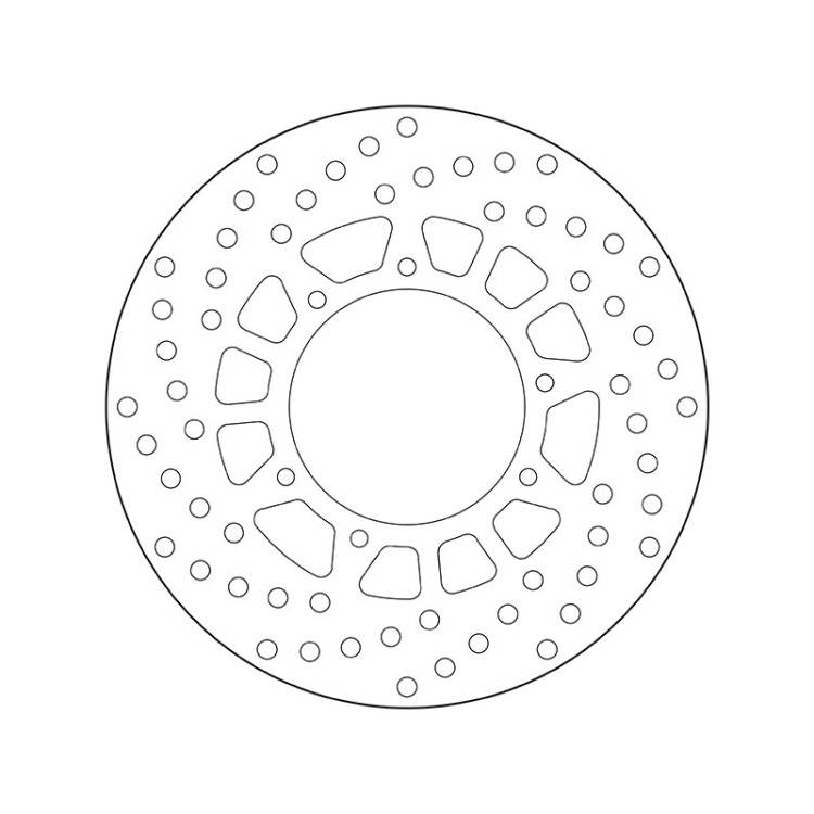 68.B407.42 SERIE ORO DISCO FRENI FISSO  | BREMBO 68B40742