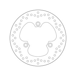 68.B407.43 SERIE ORO DISCO FRENI FISSO  | BREMBO 68B40743