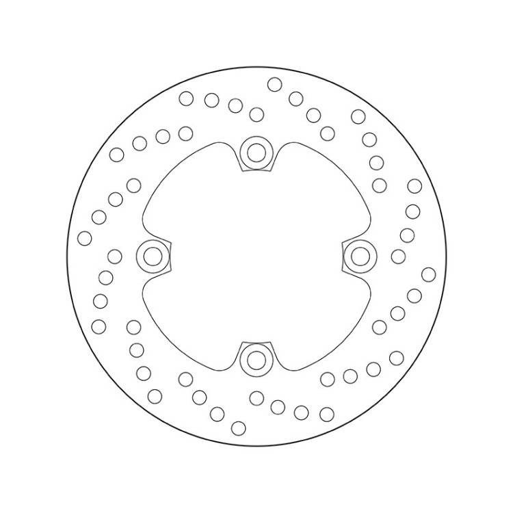 68.B407.47 SERIE ORO DISCO FRENI FISSO  | BREMBO 68B40747