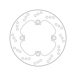 68.B407.49 SERIE ORO DISCO FRENI FISSO  | BREMBO 68B40749