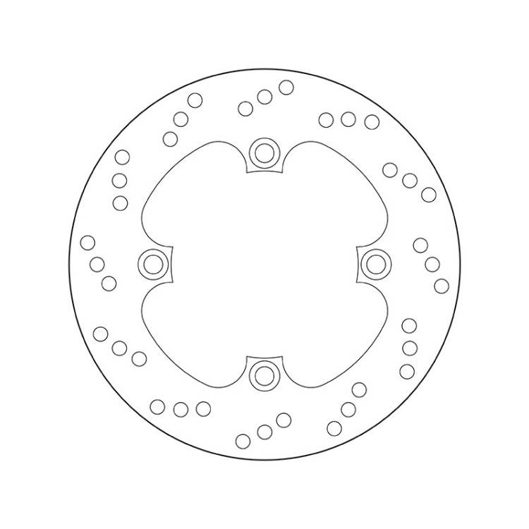 68.B407.49 SERIE ORO DISCO FRENI FISSO  | BREMBO 68B40749