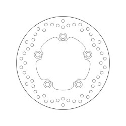 68.B407.50 SERIE ORO DISCO FRENI FISSO  | BREMBO 68B40750