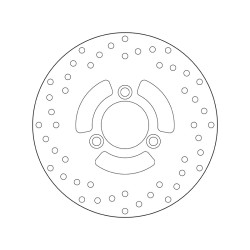 68.B407.57 SERIE ORO DISCO FRENI FISSO  | BREMBO 68B40757
