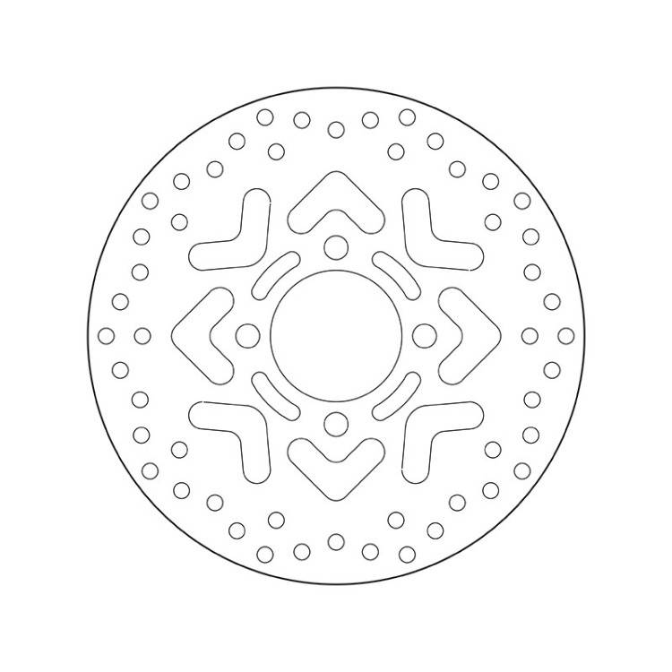 68.B407.59 SERIE ORO DISCO FRENI FISSO  | BREMBO 68B40759