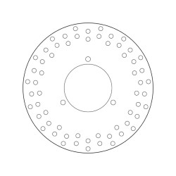 68.B407.62 SERIE ORO DISCO FRENI FISSO  | BREMBO 68B40762