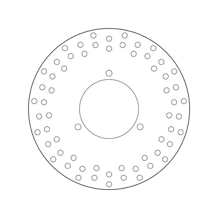 68.B407.62 SERIE ORO DISCO FRENI FISSO  | BREMBO 68B40762
