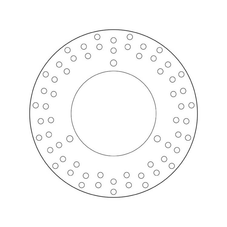68.B407.65 SERIE ORO DISCO FRENI FISSO  | BREMBO 68B40765