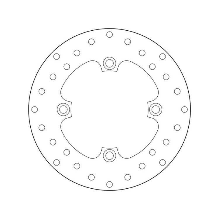 68.B407.66 SERIE ORO DISCO FRENI FISSO  | BREMBO 68B40766