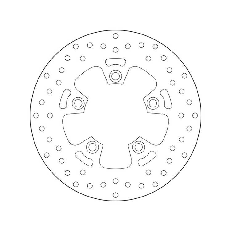 68.B407.71 SERIE ORO DISCO FRENI FISSO  | BREMBO 68B40771