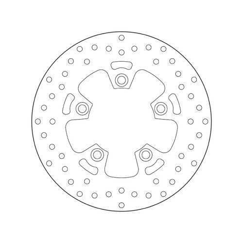 68.B407.71 SERIE ORO DISCO FRENI FISSO  | BREMBO 68B40771