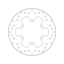68.B407.74 SERIE ORO DISCO FRENI FISSO  | BREMBO 68B40774