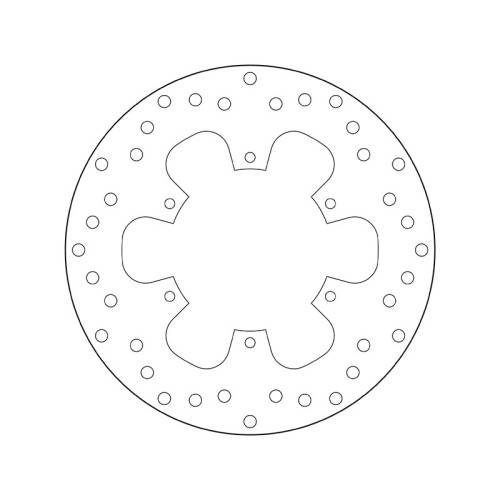 68.B407.74 SERIE ORO DISCO FRENI FISSO  | BREMBO 68B40774