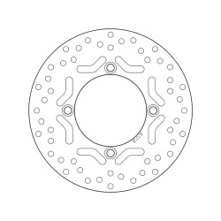 68.B407.75 SERIE ORO DISCO FRENI FISSO  | BREMBO 68B40775