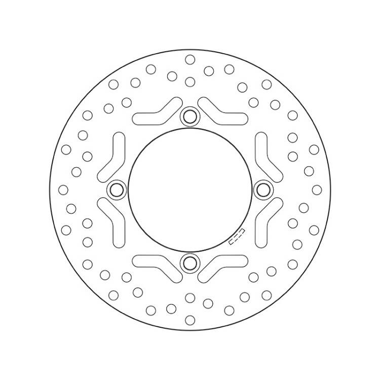68.B407.75 SERIE ORO DISCO FRENI FISSO  | BREMBO 68B40775