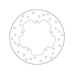 68.B407.76 SERIE ORO DISCO FRENI FISSO  | BREMBO 68B40776