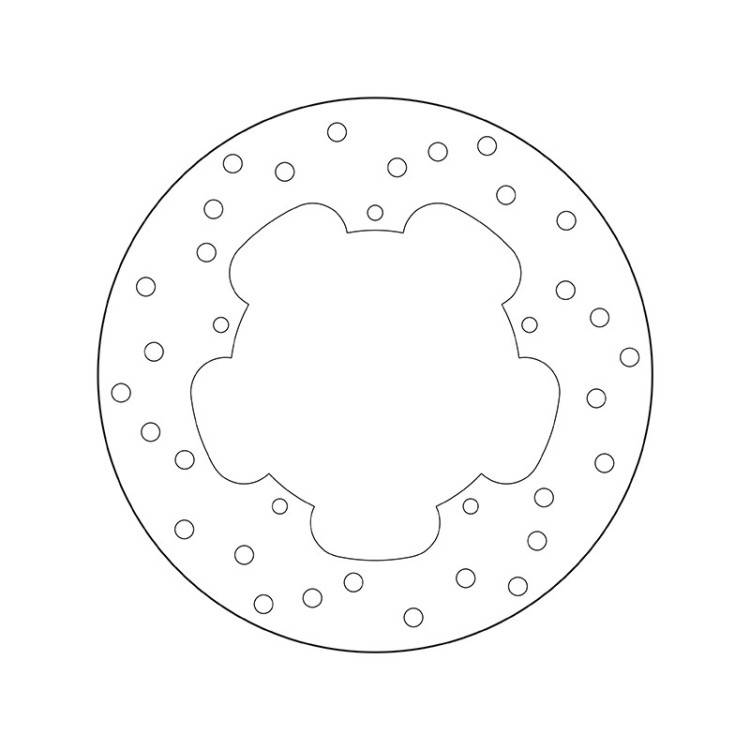 68.B407.76 SERIE ORO DISCO FRENI FISSO  | BREMBO 68B40776