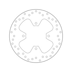 68.B407.78 SERIE ORO DISCO FRENI FISSO  | BREMBO 68B40778