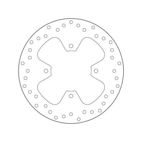 68.B407.78 SERIE ORO DISCO FRENI FISSO  | BREMBO 68B40778
