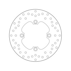 68.B407.80 SERIE ORO DISCO FRENI FISSO  | BREMBO 68B40780
