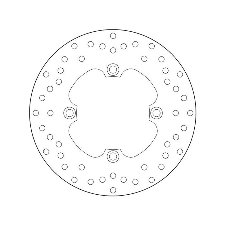 68.B407.80 SERIE ORO DISCO FRENI FISSO  | BREMBO 68B40780