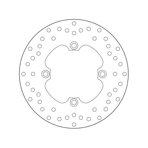 68.B407.80 SERIE ORO DISCO FRENI FISSO  | BREMBO 68B40780