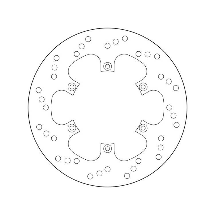68.B407.81 SERIE ORO DISCO FRENI FISSO  | BREMBO 68B40781