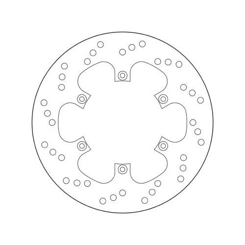 68.B407.81 SERIE ORO DISCO FRENI FISSO  | BREMBO 68B40781