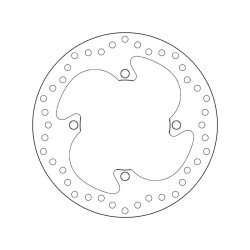 68.B407.82 SERIE ORO DISCO FRENI FISSO  | BREMBO 68B40782