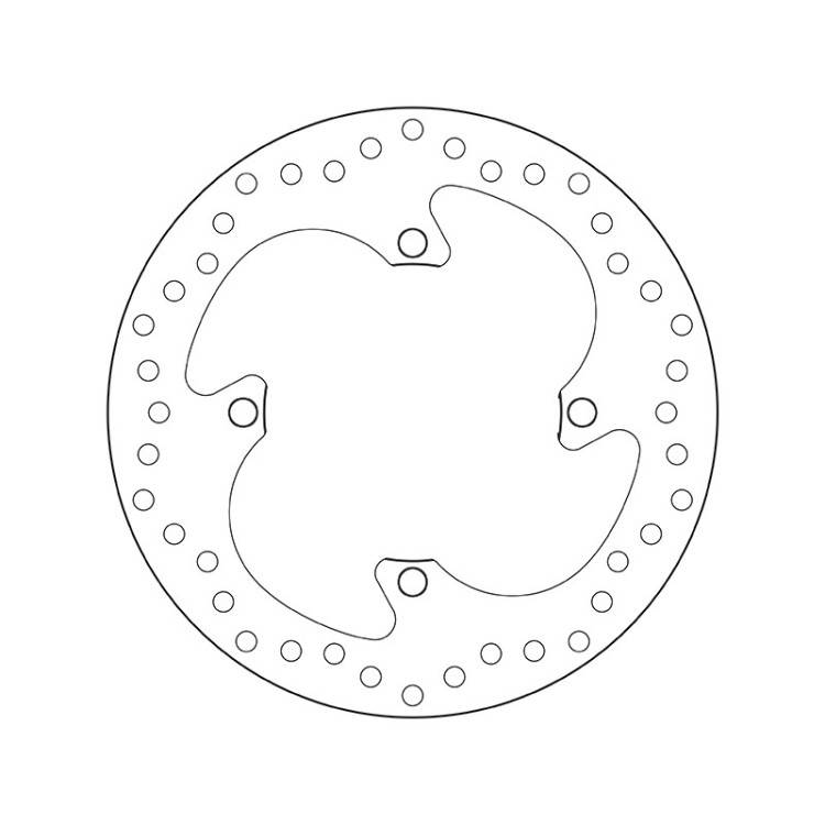 68.B407.82 SERIE ORO DISCO FRENI FISSO  | BREMBO 68B40782