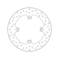 68.B407.83 SERIE ORO DISCO FRENI FISSO  | BREMBO 68B40783