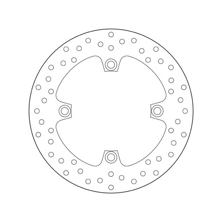 68.B407.83 SERIE ORO DISCO FRENI FISSO  | BREMBO 68B40783
