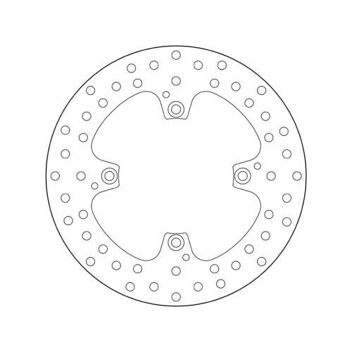 68.B407.92 SERIE ORO DISCO FRENI FISSO  | BREMBO 68B40792