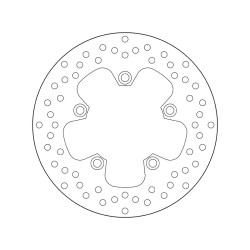 68.B407.93 SERIE ORO DISCO FRENI FISSO  | BREMBO 68B40793