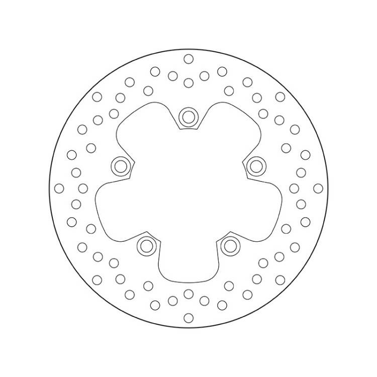 68.B407.93 SERIE ORO DISCO FRENI FISSO  | BREMBO 68B40793