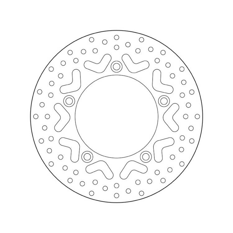 68.B407.94 SERIE ORO DISCO FRENI FISSO  | BREMBO 68B40794