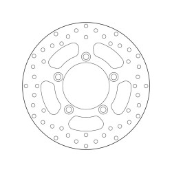 68.B407.95 SERIE ORO DISCO FRENI FISSO  | BREMBO 68B40795