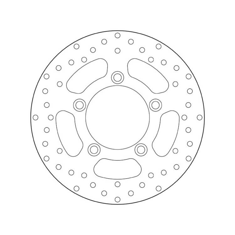 68.B407.95 SERIE ORO DISCO FRENI FISSO  | BREMBO 68B40795