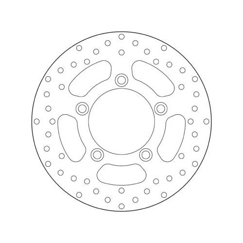 68.B407.95 SERIE ORO DISCO FRENI FISSO  | BREMBO 68B40795