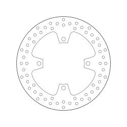 68.B407.A3 SERIE ORO DISCO FRENI FISSO  | BREMBO 68B407A3