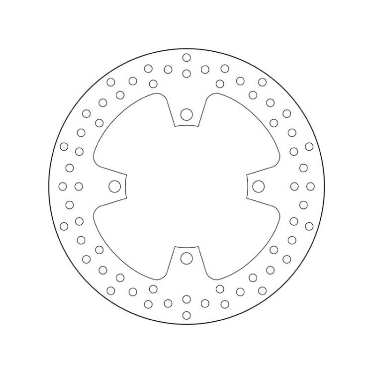 68.B407.A3 SERIE ORO DISCO FRENI FISSO  | BREMBO 68B407A3