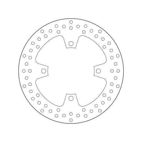 68.B407.A3 SERIE ORO DISCO FRENI FISSO  | BREMBO 68B407A3