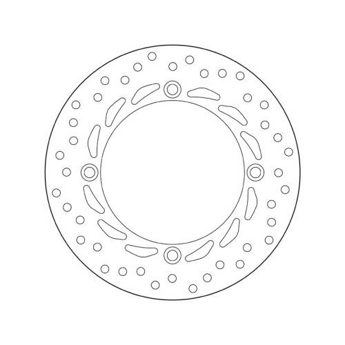 68.B407.A5 SERIE ORO DISCO FRENI FISSO  | BREMBO 68B407A5