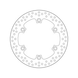 68.B407.A6 SERIE ORO DISCO FRENI FISSO  | BREMBO 68B407A6