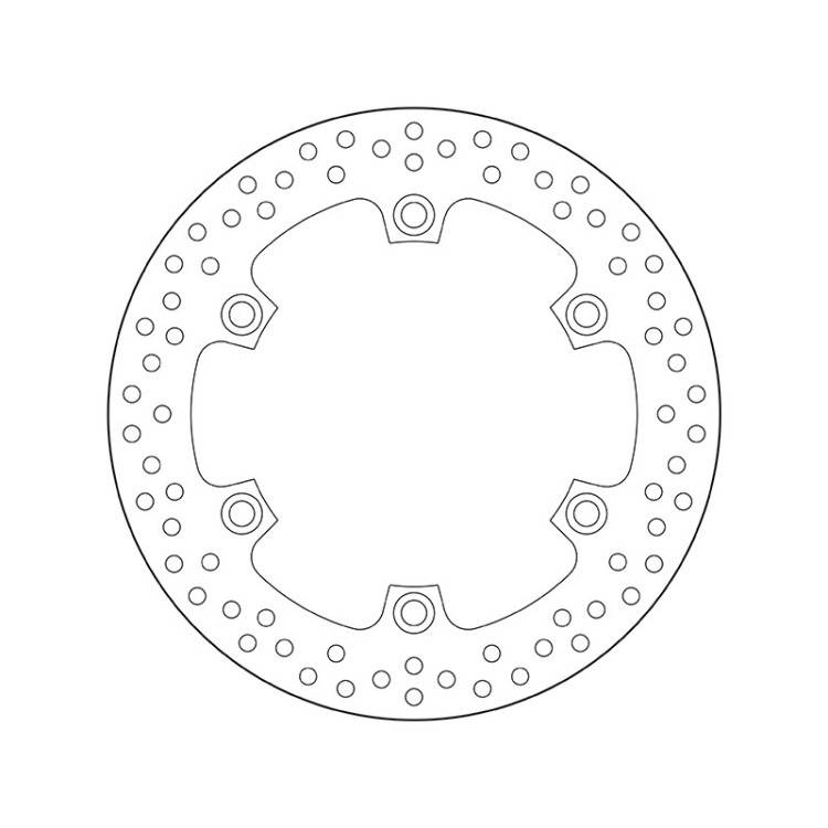 68.B407.A6 SERIE ORO DISCO FRENI FISSO  | BREMBO 68B407A6