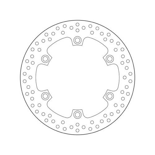 68.B407.A6 SERIE ORO DISCO FRENI FISSO  | BREMBO 68B407A6